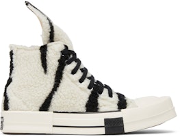 Rick Owens x DRKSHDW TURBODRK Converse Chuck 70 High 'Zebra' A03943C Rick Owens x DRKSHDW TURBODRK Converse Chuck 70 High 'Zebra' A03943C