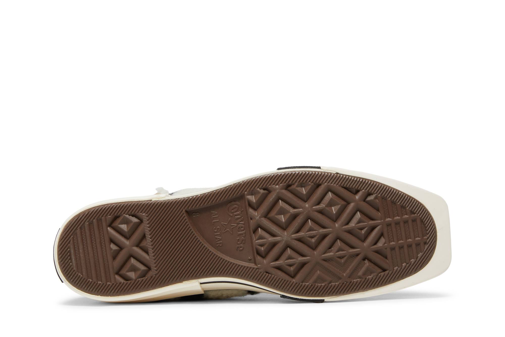 Shop Rick Owens x DRKSHDW TURBODRK Converse Chuck 70 High 'Zebra' Hitam Putih A03943C