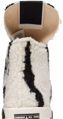 Rick Owens x DRKSHDW TURBODRK Converse Chuck 70 High 'Zebra' A03943C Sizing Rick Owens x DRKSHDW TURBODRK Converse Chuck 70 High 'Zebra' A03943C