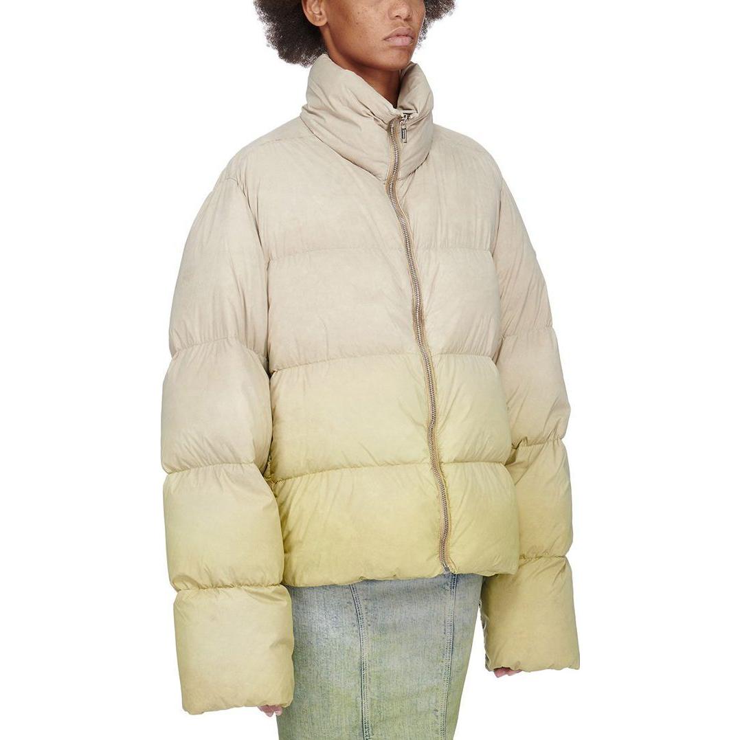 Cheap RICK OWENS x Moncler Jaket Cyclopic Nylon Acid Degrade Kolar Tinggi. MU02C1A05M3734-28D