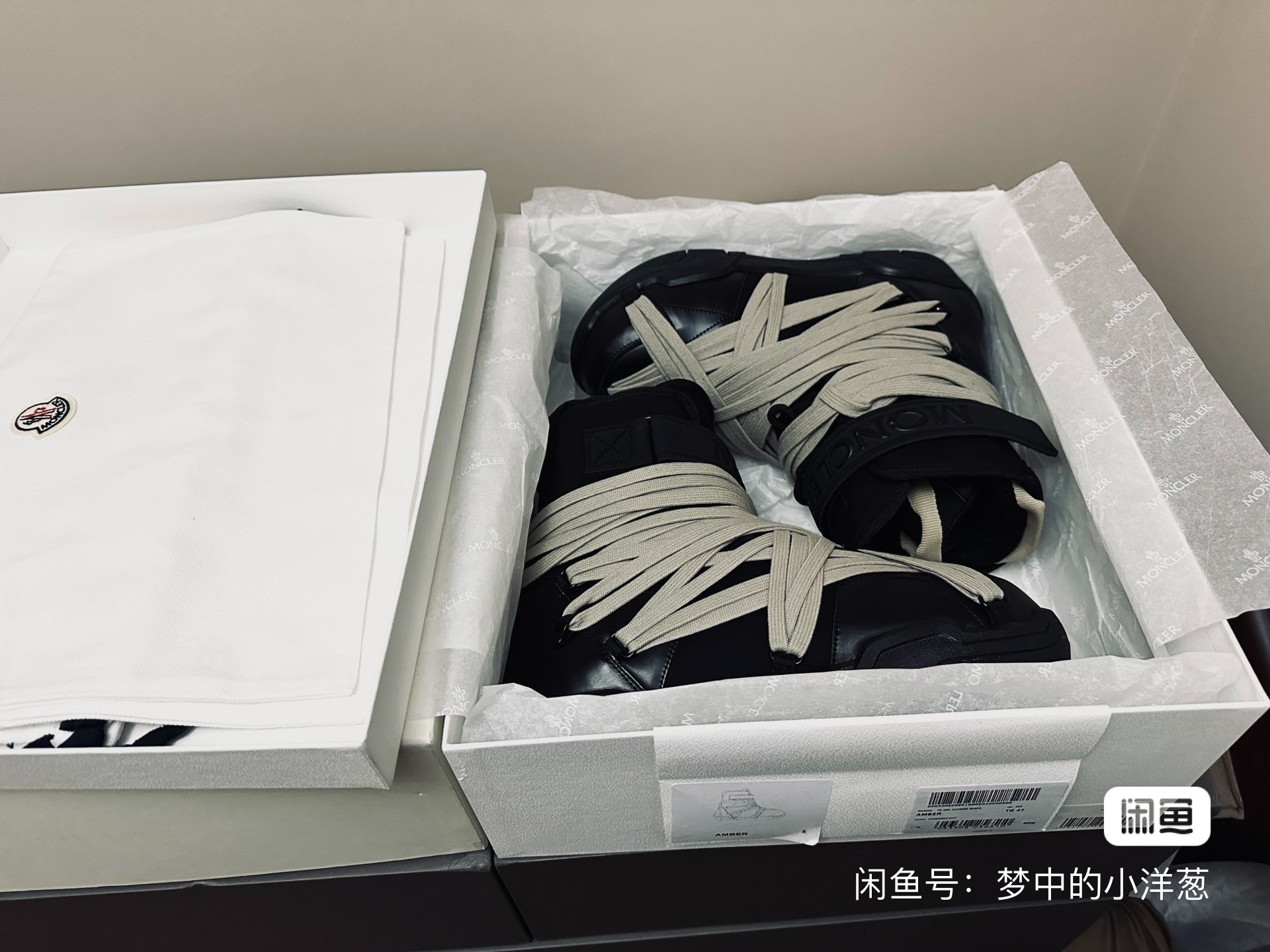 Rick Owens Moncler Snow Boots 'Snow Field' 圖 3