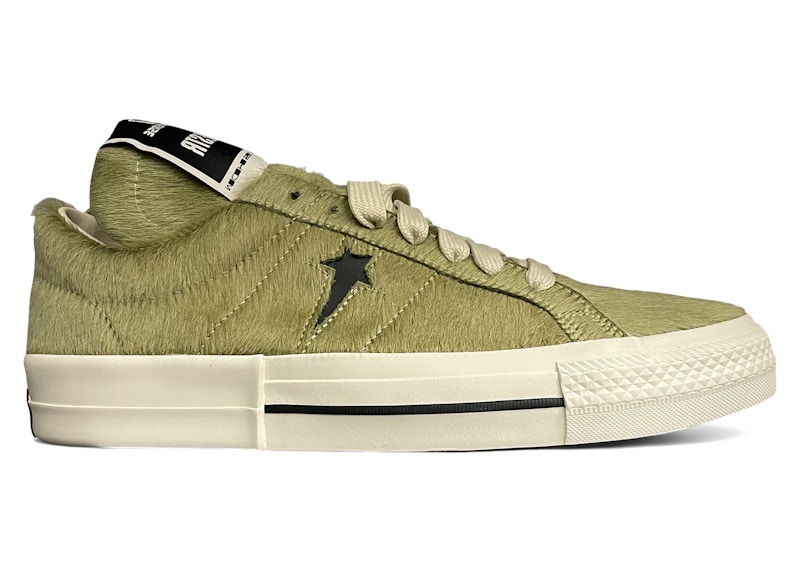 Rick Owens x Rick Owens DRKSHDW x Converse One Star Low 'Green' A14797C-/-DC02EX797-A14R0-3209