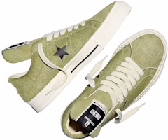 Shop Rick Owens x DRKSHDW x Converse One Star低筒‘綠色’ A14797C-/-DC02EX797-A14R0-3209