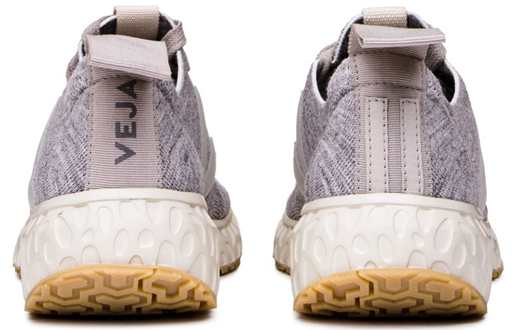 Rick Owens VEJA RNNR Low Sock 'Melange Grey' 圖 4