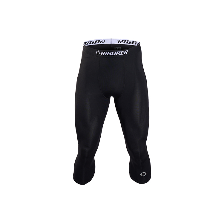 RIGORER Basketball Compression 3/4 Pants - Unisex Sweat-Wicking Quick-Dry Training. Z120311413