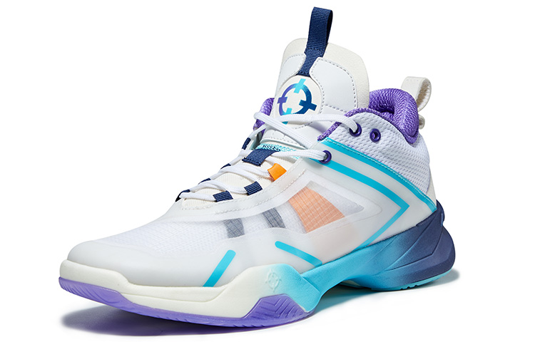 Lookbook 准者 RIGORER 氫1 減震耐磨 中筒 實戰籃球鞋 男女同款 流光白