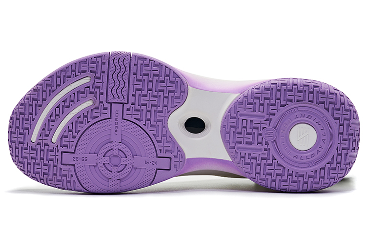 Details for RIGORER Hydrogen 2 Low 'White Purple Reinforced' Z122160116-2
