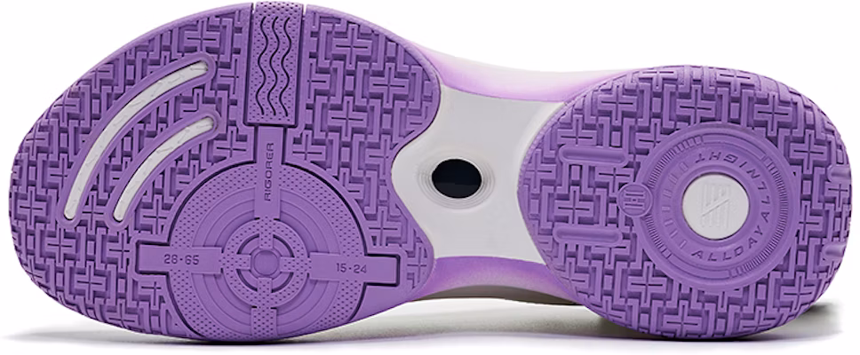 RIGORER Hydrogen 2 Low 'White Purple Reinforced' Z122160116-2 Details for RIGORER Hydrogen 2 Low 'White Purple Reinforced' Z122160116-2