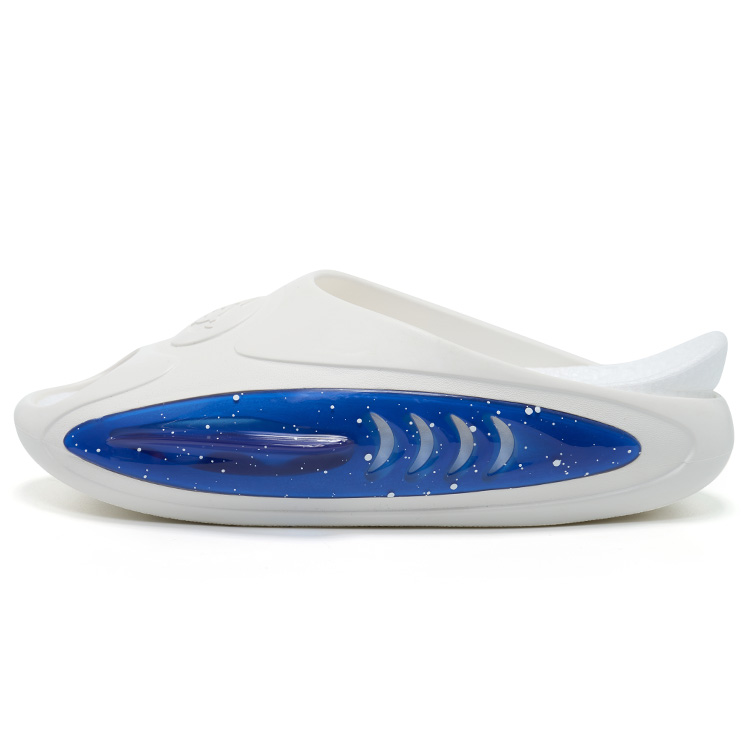 RIGORER Shark 2 Olympic Mismatched Slides White/Red/Blue Anti-Slip Z324160507-7