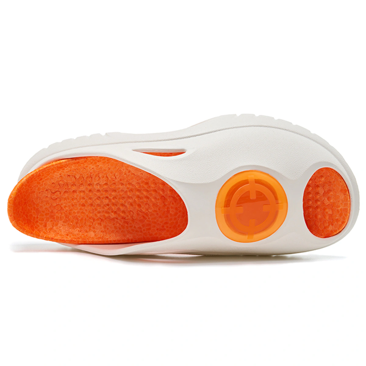RIGORER Shark Sandals 'White Orange'