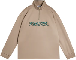 RIGORER Unisex Fleece Quarter-Zip Polo Sweatshirt Casual Outdoor Sportswear Z123110888 RIGORER Unisex Fleece Quarter-Zip Polo Sweatshirt Casual Outdoor Sportswear Z123110888