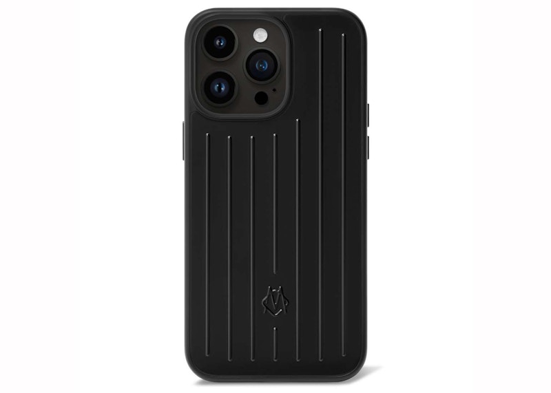 Rimowa iPhone 15 Pro Max Case Matte Black