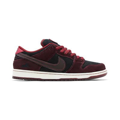 RIOT Skateshop Nike Dunk Low SB 'Mahogany Dark Beetroot'