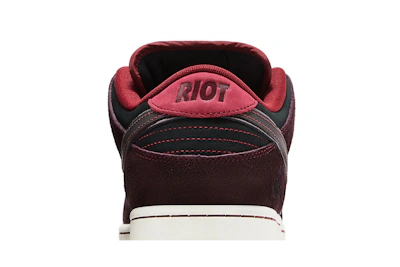 RIOT Skateshop x Nike Dunk Low SB 'Mahogany Dark Beetroot'