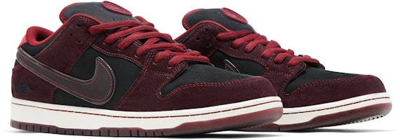 RIOT Skateshop x Nike Dunk Low SB 'Mahogany Dark Beetroot' Skates FZ1289-200 Cheap RIOT Skateshop x Nike Dunk Low SB 'Mahogany Dark Beetroot' Skates FZ1289-200