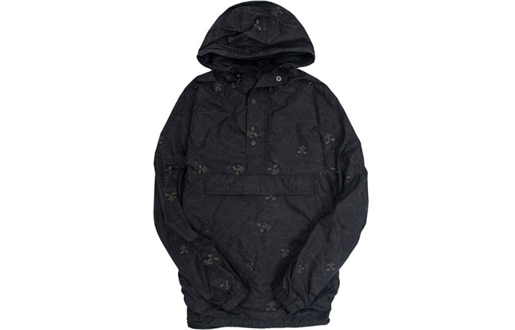 RIPNDIP 3M Reflective Waterproof Coach Jacket Unisex - Black RIP-FW18-033