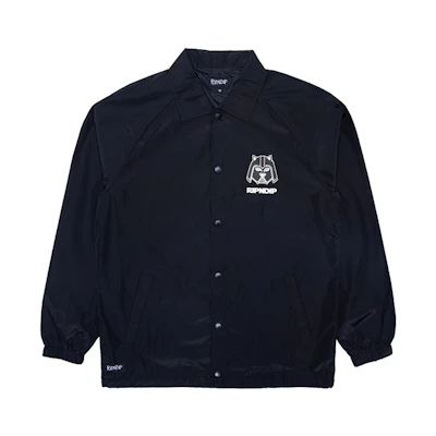 RIPNDIP Black Cartoon Letter Print Jacket Unisex - Gift Recommendation RND-SS21-021