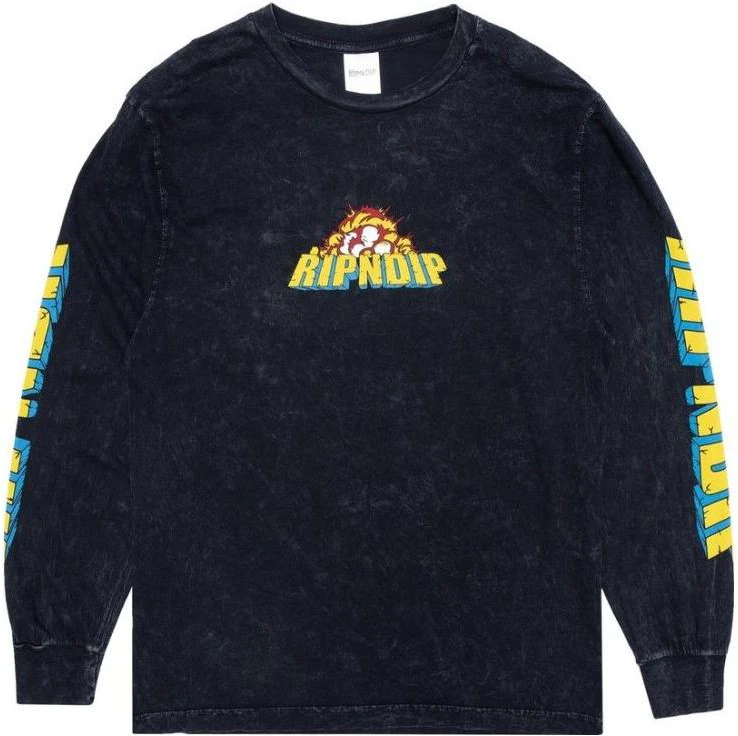 ripndip-black-crewneck-pullover-sweatshirt-with-cartoon-back-design-rnd-4955