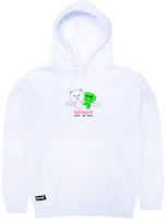 RIPNDIP Buddy System Hoodie White Casual Cartoon Logo Print Sweatshirt RND7042 RIPNDIP Buddy System Hoodie White Casual Cartoon Logo Print Sweatshirt RND7042