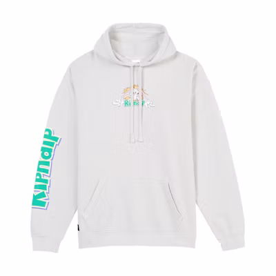 RIPNDIP Cartoon Animal Graphic Hoodie Gray RND6049