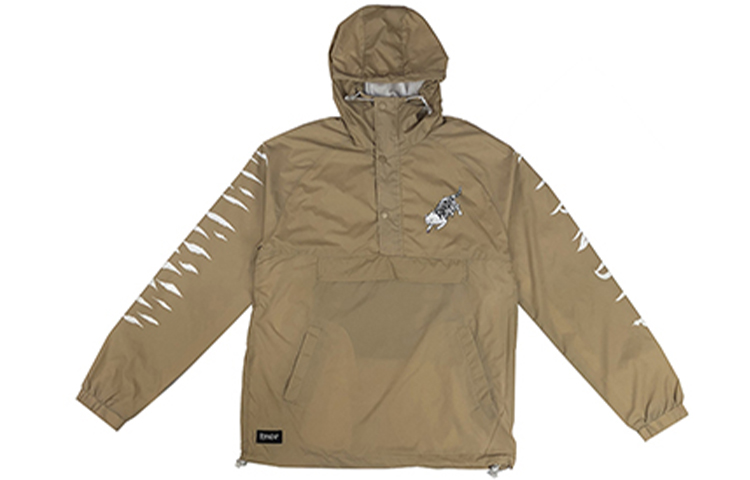 RIPNDIP Coach Jacket Unisex Khaki RIP-FW18-031