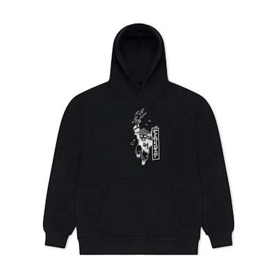 RIPNDIP Dragon Embroidered Hoodie Black RND10204