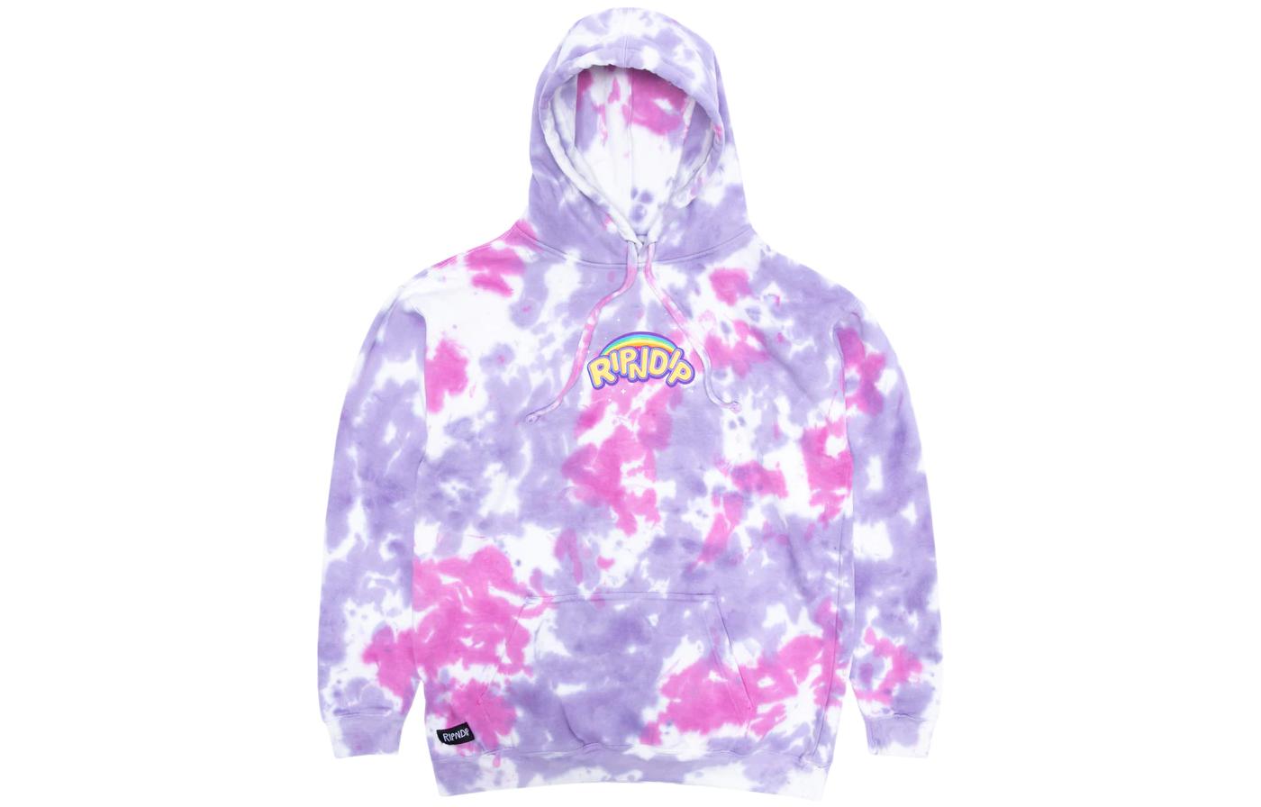 RIPNDIP Friends Forever Tie-Dye Hoodie Purple Sweatshirt RND9040