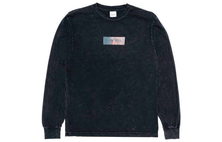 RIPNDIP FW22 Graphic Print Crewneck Pullover Sweatshirt Men’s Charcoal RND4428