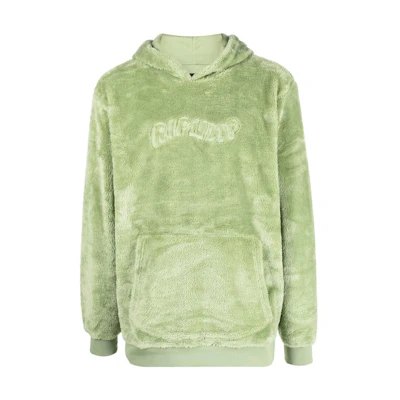RIPNDIP FW22 Solid Logo Hoodie Green Long Sleeve Pullover RND9536