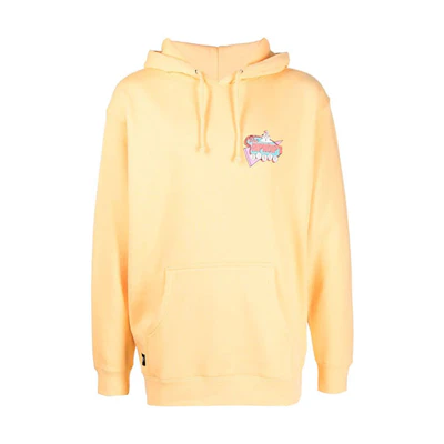 RIPNDIP FW22 Yellow Cartoon Logo Graphic Pullover Hoodie Men RND9338
