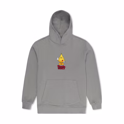 RIPNDIP Graphic Hoodie Unisex Grey - Casual Oversized Long Sleeve Pullover RNDWORLD11