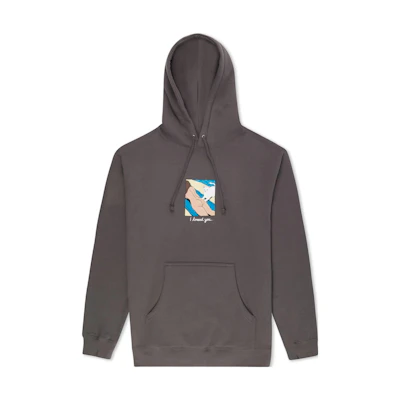 RIPNDIP Graphic Print Brown Pullover Hoodie for Men RND10224
