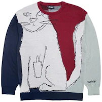RIPNDIP Graphic Print Crewneck Long Sleeve Sweatshirt Multi-color RND9513 RIPNDIP Graphic Print Crewneck Long Sleeve Sweatshirt Multi-color RND9513