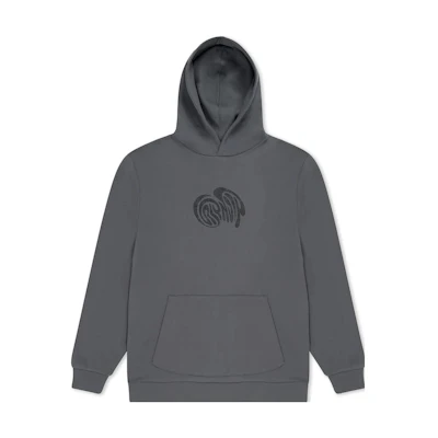 RIPNDIP Graphic Print Hoodie Unisex Long Sleeve Pullover - Gray RND9913