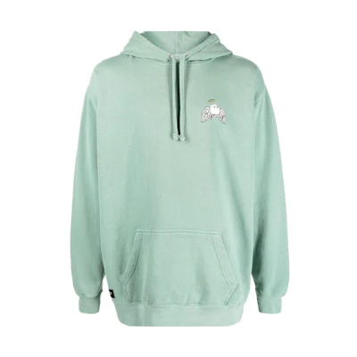 RIPNDIP Graphic Print Pullover Hoodie Men’s Light Green RND9042LIGHT