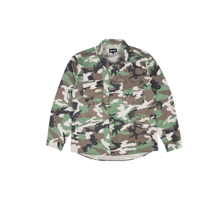 RIPNDIP Green Camo Skeleton Jacket Unisex Casual Fit RND1802