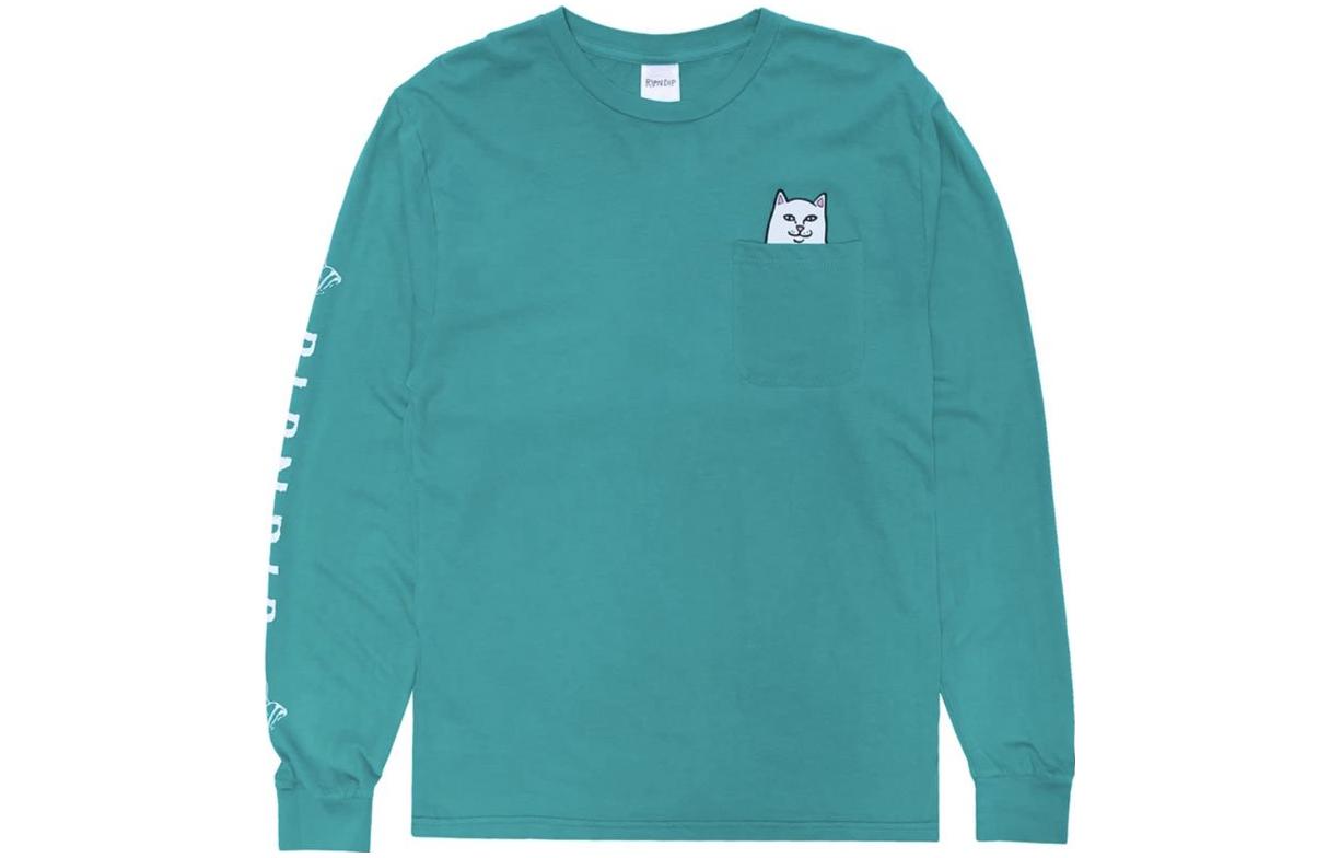 RIPNDIP Green Graphic Printed Crewneck Long Sleeve Sweatshirt RND4737
