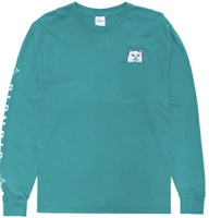 RIPNDIP Green Graphic Printed Crewneck Long Sleeve Sweatshirt RND4737 RIPNDIP Green Graphic Printed Crewneck Long Sleeve Sweatshirt RND4737
