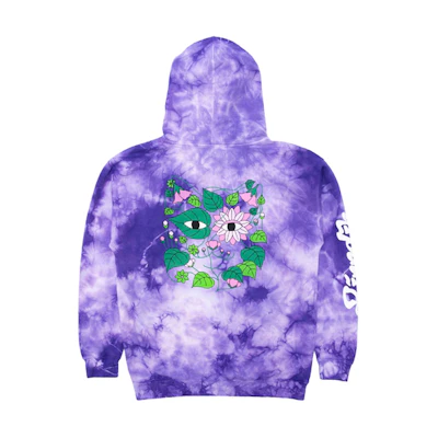 RIPNDIP Home Grown Hoodie Cartoon Graphic Oversized Unisex Purple RND-SS21-035