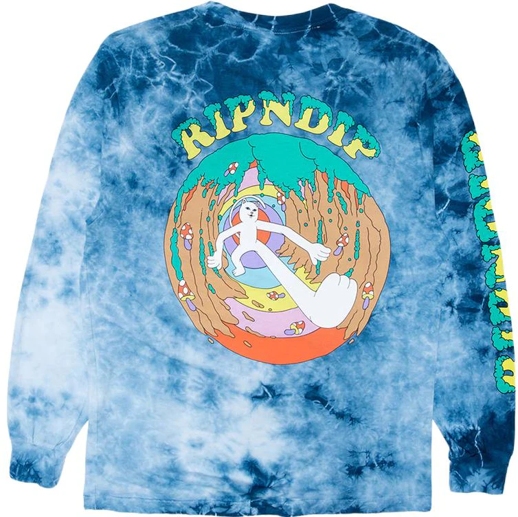 ripndip-logo-tie-dye-long-sleeve-cartoon-sweatshirt-unisex-blue-rnd-8047