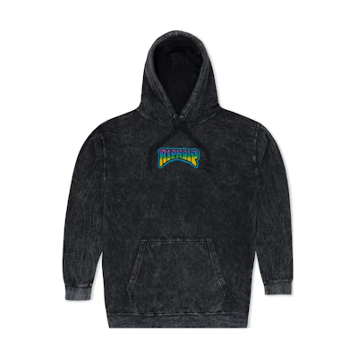 RIPNDIP Loose Fit Letter Graphic Hoodie Grey RND9738