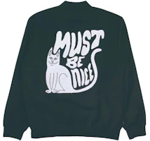 RIPNDIP Loose Fit Velvet Cat Jacket Unisex Black RIP-FW18-009 RIPNDIP Loose Fit Velvet Cat Jacket Unisex Black RIP-FW18-009