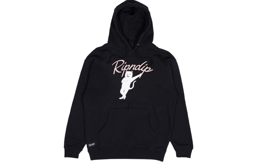 RIPNDIP Lord Nermal Black Hoodie Unisex - Perfect Gift Idea RND184RND2919-BLK