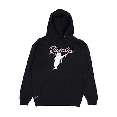 RIPNDIP Lord Nermal Black Hoodie Unisex - Perfect Gift Idea RND184RND2919-BLK