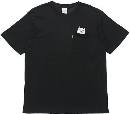 RIPNDIP Lord Nermal Pocket Tee Unisex Black RND0204 Buy RIPNDIP Lord Nermal Pocket Tee Unisex Black RND0204
