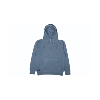 RIPNDIP Lord Nermal Wave Graphic Sweatshirt Washed Blue Unisex RIP-FW18-018