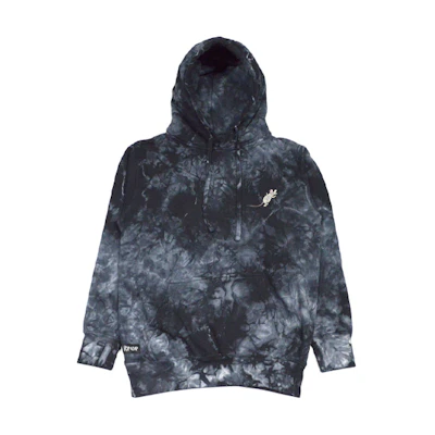 RIPNDIP Middle Finger Cat & Mouse Tie-Dye Black Hoodie Unisex RNDLMS2019100531