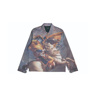 RIPNDIP Napoleon Nerm Coach Jacket Unisex Blue/Brown RIP-FW18-001