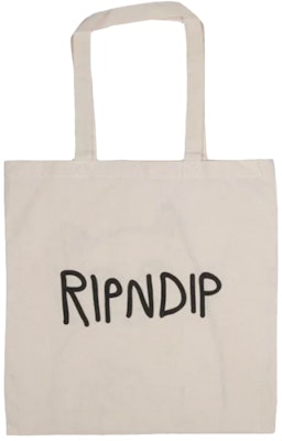 RIPNDIP OG Lord Nermal Cancas Tote Bag Order RIPNDIP OG Lord Nermal Cancas Tote Bag
