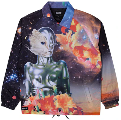 Chaqueta RIPNDIP Jermal Coach Diseño Pintura al Óleo Unisex Colorida. RND007 Buy Chaqueta RIPNDIP Jermal Coach Diseño Pintura al Óleo Unisex Colorida. RND007